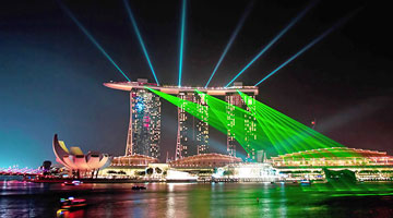 Chiêm ngưỡng Singapore lung linh về đêm