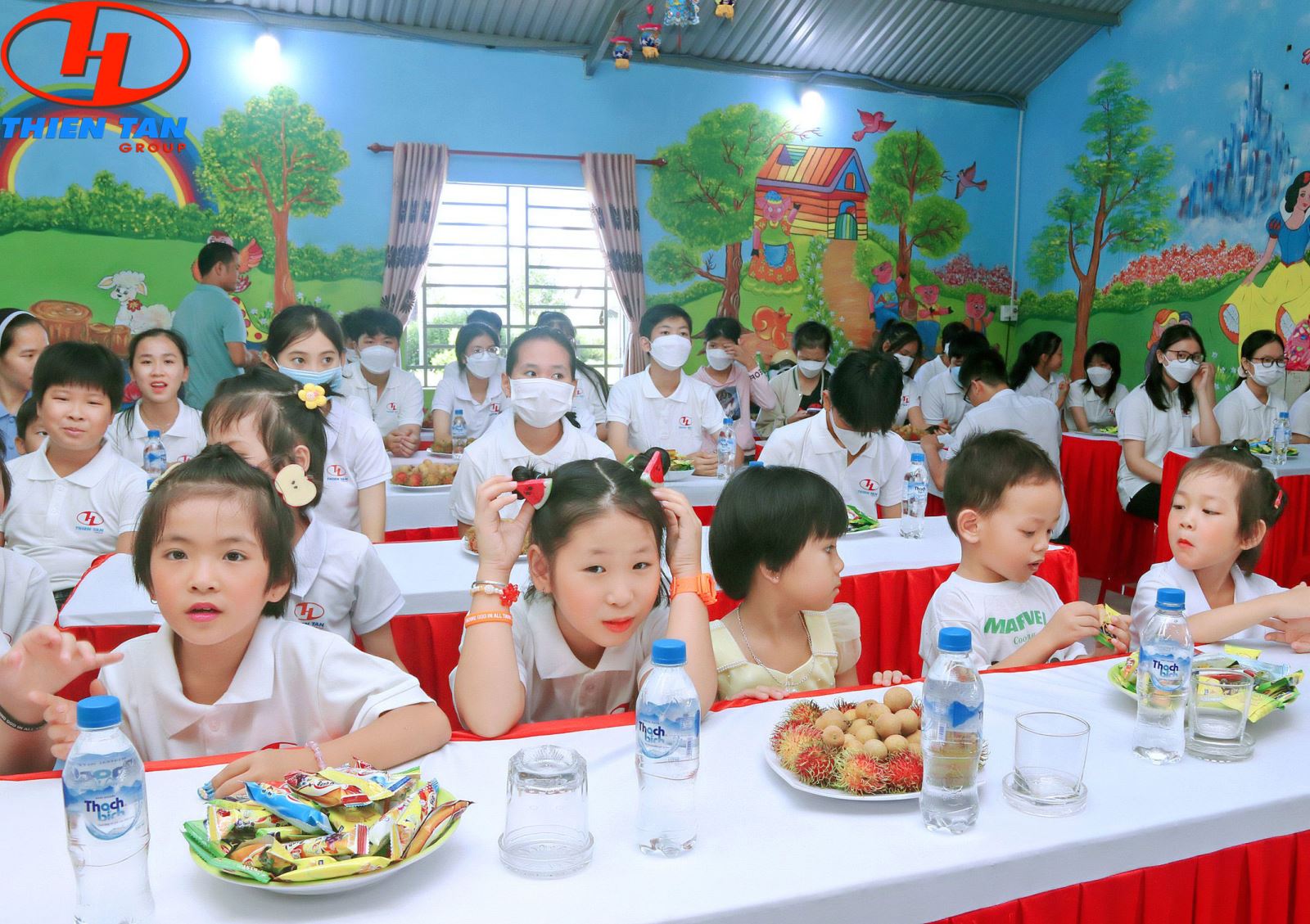 Thiên Tân Group Đem Tết Trung thu đến với các trẻ em nghèo, trẻ em có hoàn cảnh đặt biệt.
