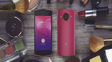 Thiết kế smartphone dành cho nữ có hình lục giác